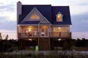 Casual Beach Cottage with pier foundation Casual Beach Cottage with pier foundation