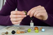 woman doing crafts woman doing crafts