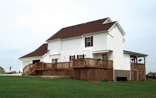 Southern House Outside Deck