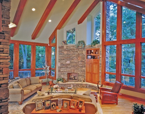 Modern House Plan Windows