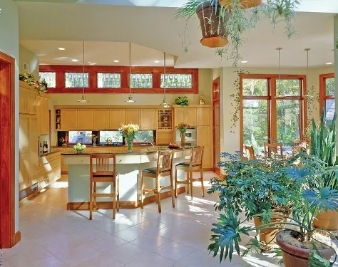 Modern open floor plan Modern Open Floor Plan Home
