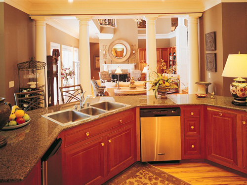 House Plan Luxury Kitchen