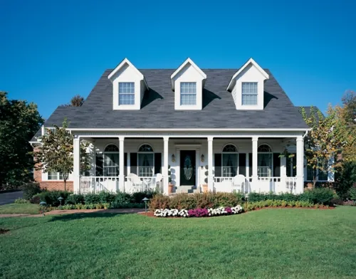 Country House Front Exterior Country Home Plan