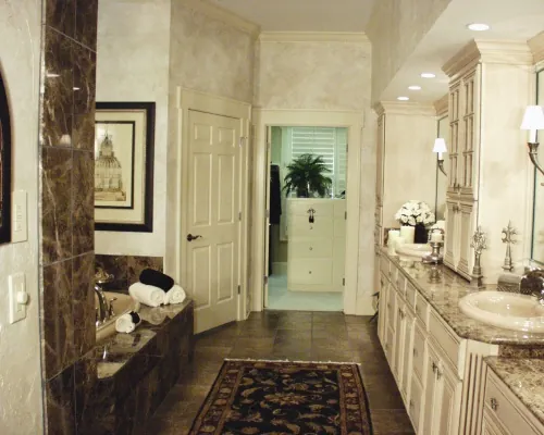 Luxury Home Master Bathroom Craftsman Home Bathroom Trim