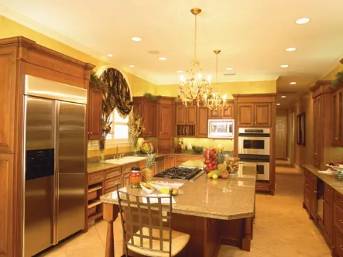 amenity-filled kitchen floor plan amenity-filled kitchen floor plan