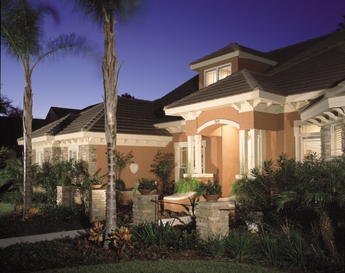 Contemporary Home Outdoor Lighting