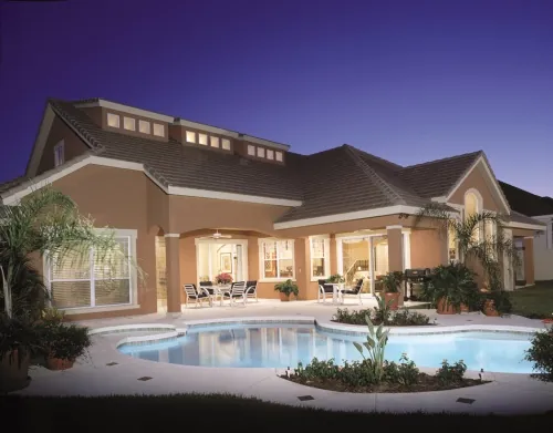 Spanish Home Inground Pool Spanish Home Inground Pool