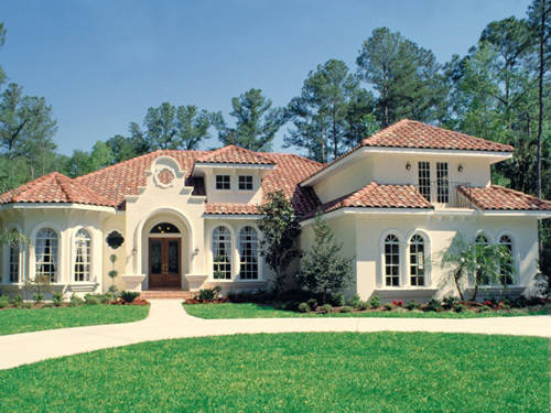 Luxury House Plan Street Appeal