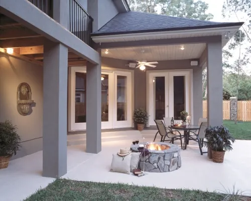Modern Home Outdoor Living Space Modern Home Outdoor Living Space