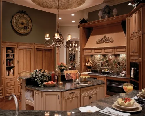 Luxury Kitchen Floor Plan Traditional Home Kitchen