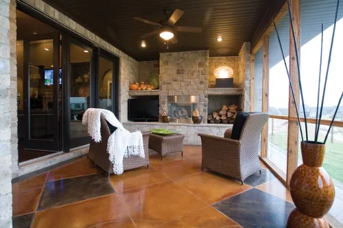 Ranch Home Outdoor Living Space Ranch Home Outdoor Living Space