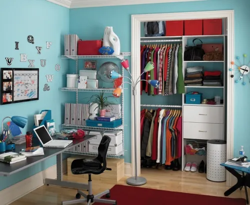 College Closet Organization System College Closet Organization System