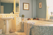 House Plan Luxury Bath