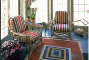 Striped Chair Seating Striped Chair Seating