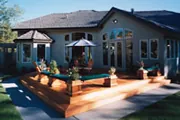 House Plan with Backyard Deck House Plan with Backyard Deck