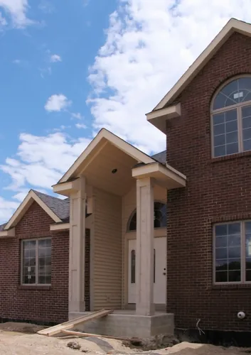 house under construction building your home plan design