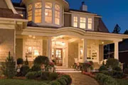 beautiful home at night beautiful home at night