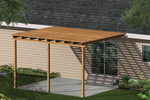 This simple patio cover promises less sun exposure and easy installation