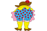 Front View: 593-002D-9803 - Mrs. Fannie