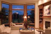 luxury great room with a bay window luxury great room with a bay window thumbnail