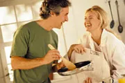 thumbnail of couple cooking at home thumbnail of couple cooking at home