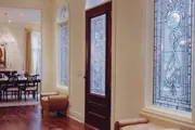 beautiful foyer with decorative glass windows and doors beautiful foyer with decorative glass windows thumbnail
