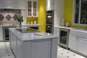 thumbnail of yellow walled kitchen thumbnail of yellow walled kitchen